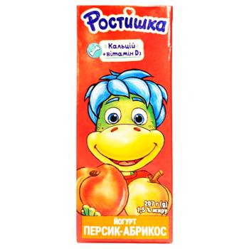 Rostishka Peach-Apricot Yogurt 1.5% 207g