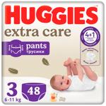 Підгузки-трусики Huggies Extra Care 3 6-11кг 48шт