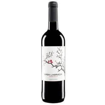 Вино Vina Labrada Tempranillo DOP сухе червоне 13% 0,75л - купити, ціни на КОСМОС - фото 1