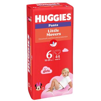 Подгузники-трусики Huggies Pants 6 Mega 15-25 кг для девочек 44шт - купить, цены на За Раз - фото 2