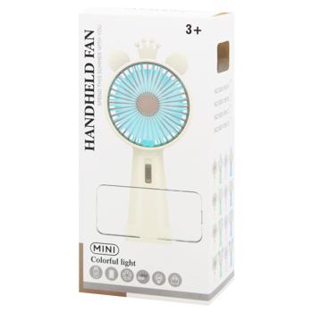 Мини-вентилятор Зед портативный ручной Корона - купить, цены на ЕКО Маркет - фото 2