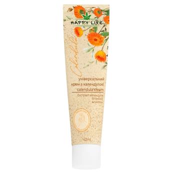 Happy Life Calendula with Vitamin E and Allantoin Universal Cream 42ml