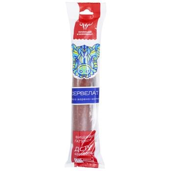 Sausage cervelat Ukrainskiy miasokombinat Ukraine - buy, prices for COSMOS - photo 1