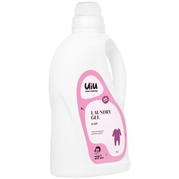 Гель для стирки UIU для детских вещей без аромата 2л - купить, цены на Auchan - фото 1