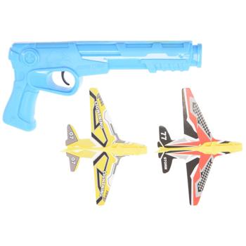 Іграшкові літаки з запускачем 2шт 14*10*2см - купити, ціни на Таврія В - фото 1