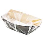 Auchan Black Paper Boat Plate 500ml 10pcs