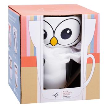 Набор детской посуды Limited Edition Happy Owl 2шт - купить, цены на Auchan - фото 2