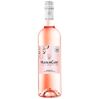 Вино Baron Philippe de Rothschild Le Rose de Mouton Cadet рожеве сухе 12,5% 0,75л - купити, ціни на МегаМаркет - фото 1