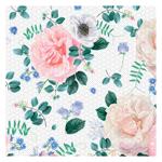 Silken Fragrant Roses 2-Ply Table Napkins 33*33cm 16pcs