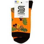 Носки Premier Socks женские классические Осенние р.23-25 горцича