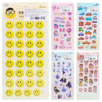 Zed Cats Decorative Stickers 10х22cm in Assortment - buy, prices for EKO Market - photo 1