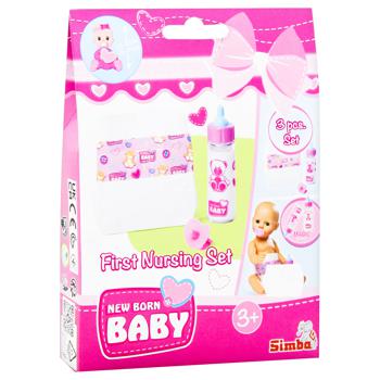 Simba Toys New Born Baby Accessories Set for Dolls 3pcs - buy, prices for MegaMarket - photo 2