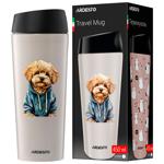 Термокухоль Ardesto Coffee Time Maltipoo бежевий 450мл