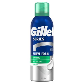 Піна для гоління Gillette Series Sensitive Skin 200мл - купити, ціни на NOVUS - фото 2