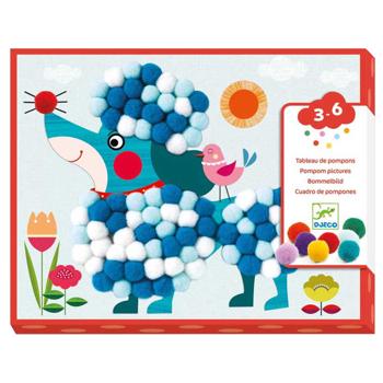 Djeco Pompom Pictures Creative Kit