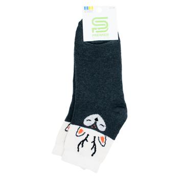 Шкарпетки Premier Socks Економ Олень дитячі класичні махрові р.20-22, 22-24 - купити, ціни на ЕКО Маркет - фото 1