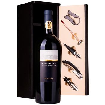 Farnese Fantini Edizione Cinque Semi-Dry Red Wine 14.5% 1.5l - buy, prices for - photo 2