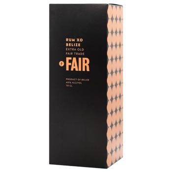 Ром Fair Belize ХО Box 40% 0,7л - купить, цены на ULTRAMARKET - фото 2