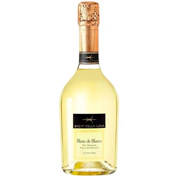 Вино ігристе Bacio Della Luna Blanc de Blancs біле екстра сухе 11% 0,75л
