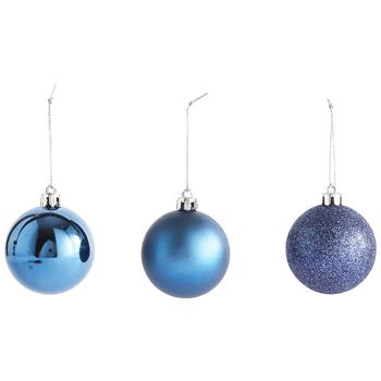 Actuel Blue Christmas Ball 6cm in Assortment - buy, prices for Auchan - photo 5