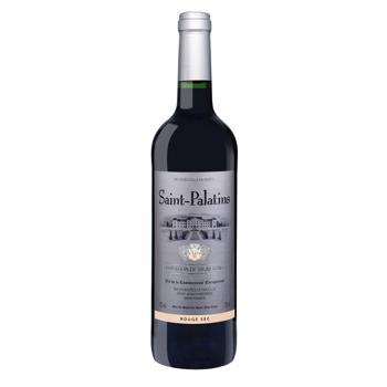 Vue De La Communaute Europeenne Saint-Palatins Red Dry Wine 11% 0.75l - buy, prices for COSMOS - photo 1