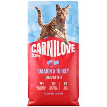 Carnilove Active Dry Food with Salmon and Turkey for Cats 6kg - buy, prices for MasterZoo - photo 1
