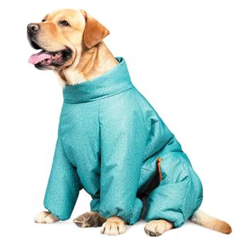 Pet Fashion Cold Raincoat for Dogs s.L Turquoise - buy, prices for - photo 3