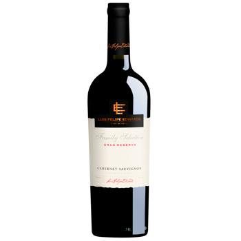 Вино Luis Felipe Edwards Cabernet Sauvignon червоне сухе 14% 0,75л - купити, ціни на Восторг - фото 1