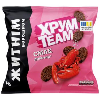KhrumTeam Rye Lobster Flavored Crisps 90g - buy, prices for COSMOS - photo 1