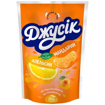 Напиток соковый Джусік апельсин-мандарин 200мл - купить, цены на NOVUS - фото 1