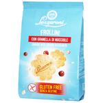 Печ. Lazzaroni 200г пісоч.безглютен.глазур. фундук(Італія)