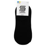 Premier Socks Women's No-Show Socks s.23-25 Black
