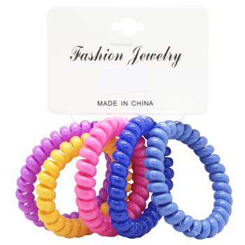 Hair Elastic Bands 5pcs 3127-2 - buy, prices for Tavria V - photo 1