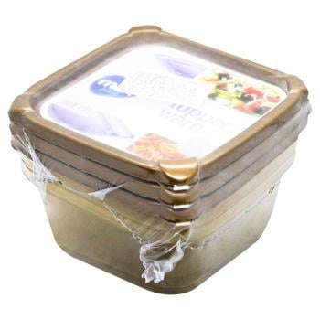 Max Plast Containers Set 700ml 3pcs - buy, prices for - photo 8