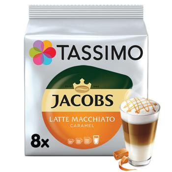 Кофе Jacobs Tassimo Latte Macchiato Caramel молотый в капсулах 8шт 268г - купить, цены на METRO - фото 1