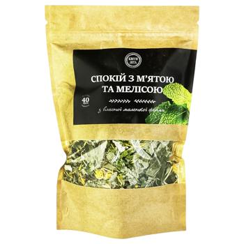 Calm tea with mint and lemon balm 40g - buy, prices for Auchan - photo 1