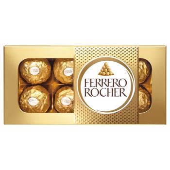 Конфеты Ferrero Rocher с лесным орехом 100г - купить, цены на КОСМОС - фото 2