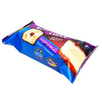 Molochnyy Ostriv Cheese Cake Bar Blueberry Glazed Curd Snack 26% 50g - buy, prices for Chudo Market - photo 3