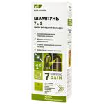 Шампунь для волос Elfa Pharm 7в1 против выпадения 7 масел 200мл