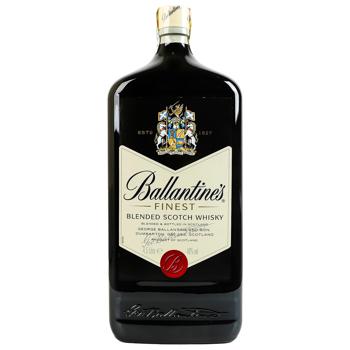 Віскі Ballantine's Finest 40% 4,5л - купити, ціни на КОСМОС - фото 1