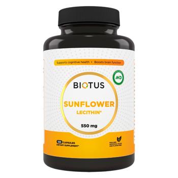 Biotus Sunflower Lecithin Sunflower Lecithin 550mg 120 capsules - buy, prices for Biotus - photo 1