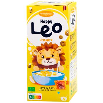 Хлопья Nordcrunch Happy Leo ржано-овсяные с медом 150г