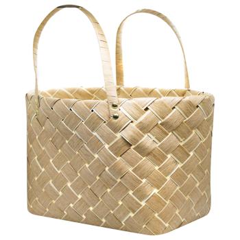 Rectangular Natural Basket-Handbag GF2309 №3 - buy, prices for Za Raz - photo 2