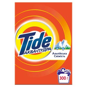 Пральний порошок Tide Аква-Пудра Альпійська свіжість для ручного прання 300г - купити, ціни на - фото 2