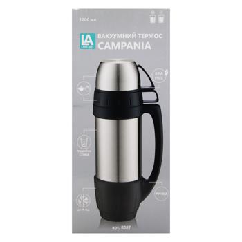 Line Art Campania Graphite Thermos 1200ml - buy, prices for ULTRAMARKET - photo 4