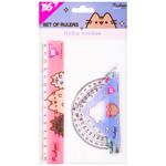 Yes Pusheen Set of Ruler 3 Items