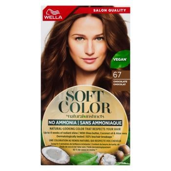 Wella Soft Color Chocolate Hair Dye 67 - buy, prices for - photo 3