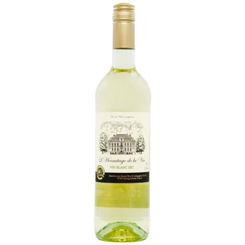 L'Hermitage Dry White Wine 11% 0.75l