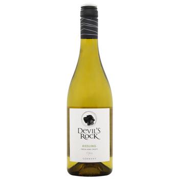 Вино Devil’s Rock Riesling біле напівсухе 12% 0,75л