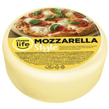Cheese mozzarella Cheese life 45% - buy, prices for COSMOS - photo 1